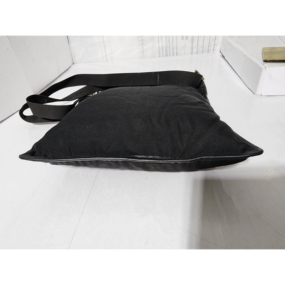 Gucci Black Denim Crossbody/Messenger Bag Black - Picture 11 of 15